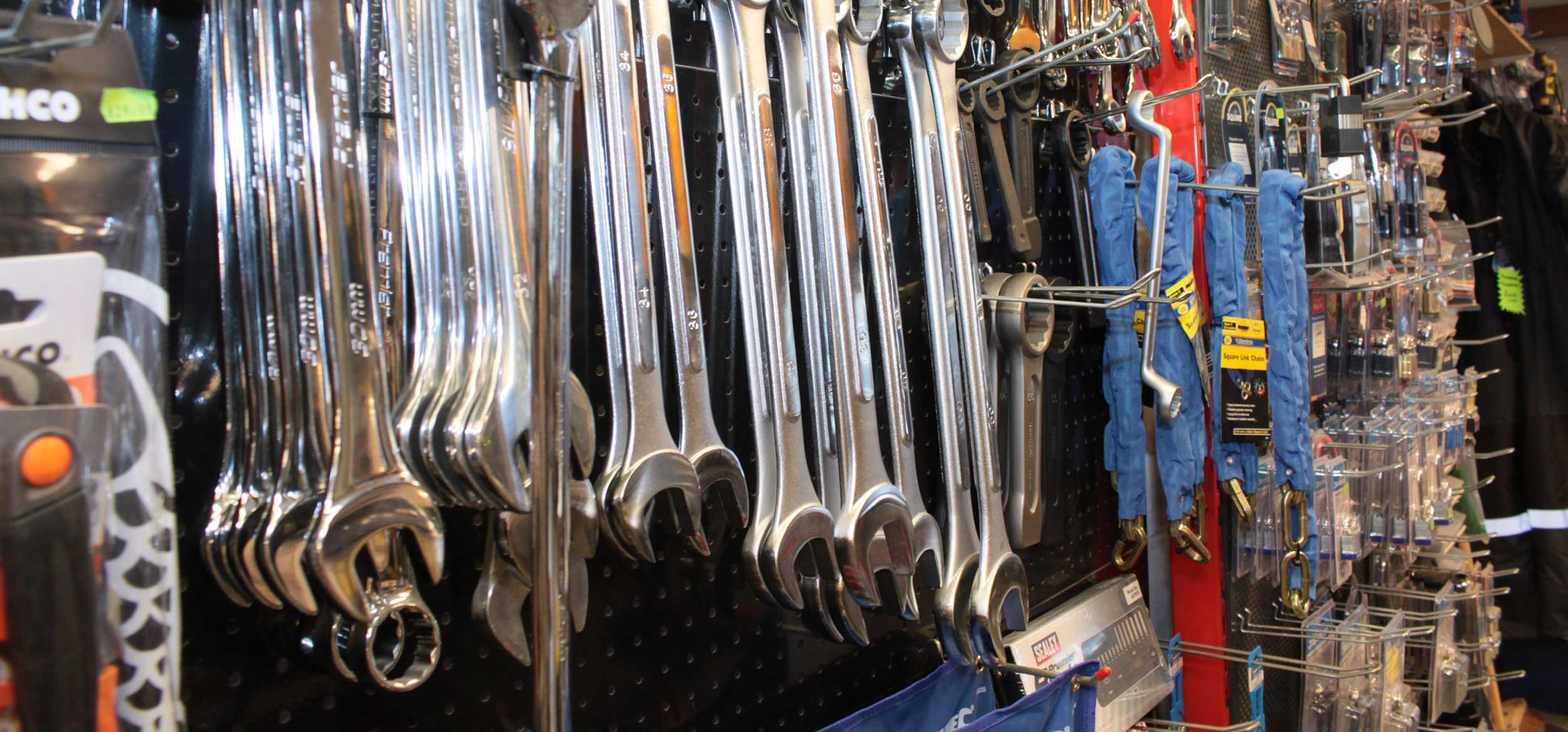 We pride ourselves on stocking an extensive range of tools.